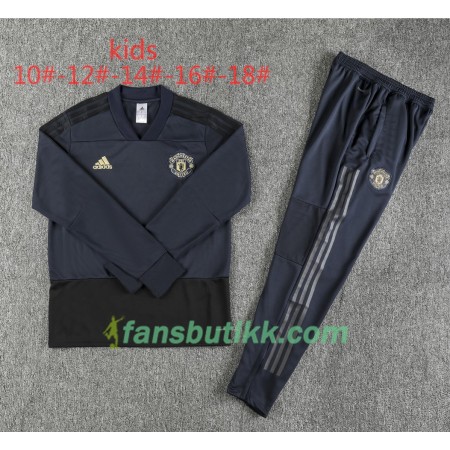Manchester United Barn Trenings Collegegenser Set 2018-2019